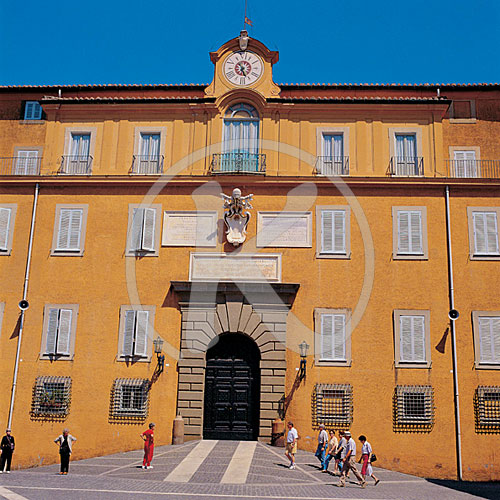 Sommerresidenz des Papstes, Castel Gandolfo, Rom/Roma, Latium, I
