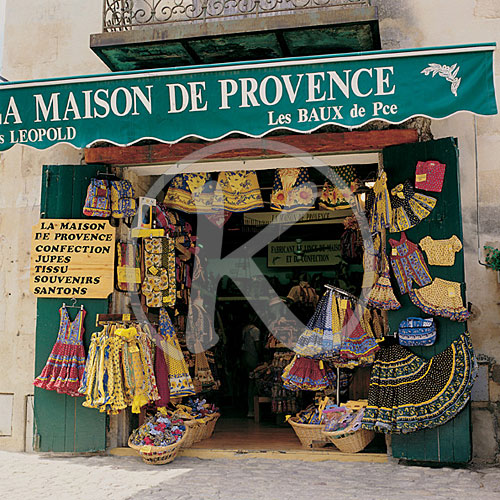 Souvenirs, Les Baux de Provence, Provence, Frankreich