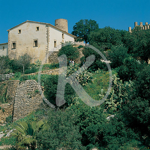 Kastell in Capdepera, Mallorca, Balearen, Spanien