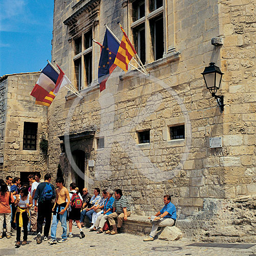 Hôtel de Manville, Les Baux de Provence, Provence, Frankreich
