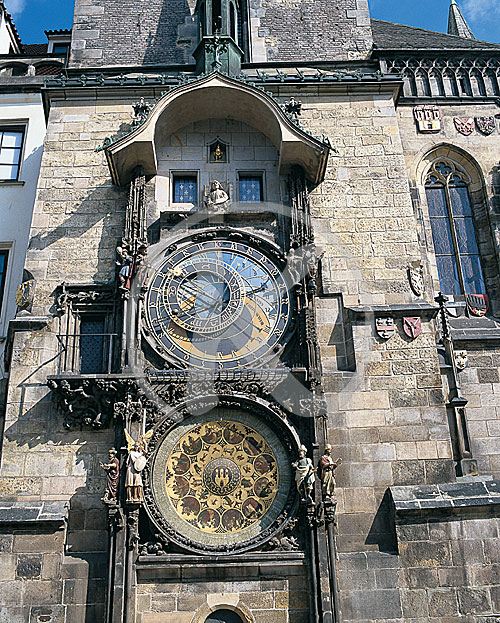 Astronomische Uhr am Altstädter Rathaus, Prag, Tschechien