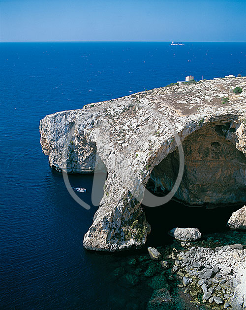 Blaue Grotte bei Zurrieq, Malta, Insel Malta