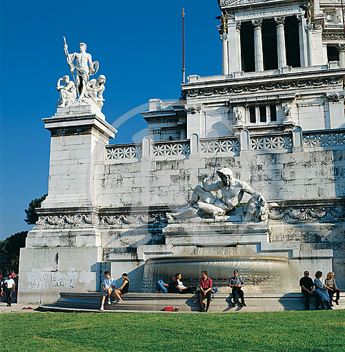 Monumento Vittorio Emanuele, Rom/Roma, Latium, Italien