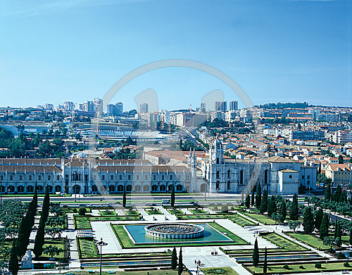 Mosterio dos Jeronimos in Belem, Lissabon, Portugal