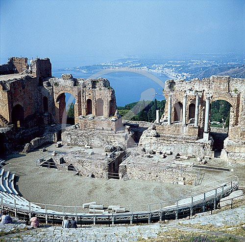 Griechisch-römisches Theater, Taormina