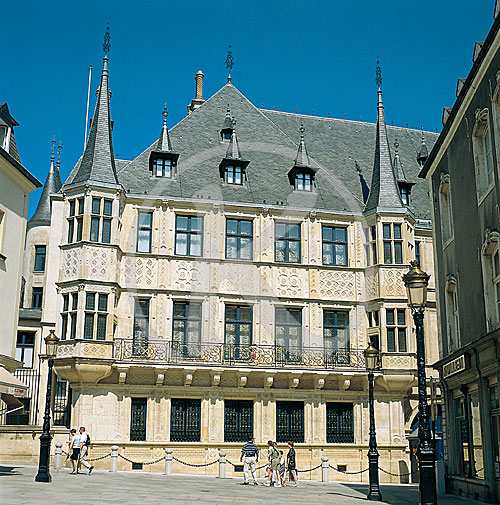 Luxembourg, Großherzoglicher Palast, Palais Grand-Ducal, Luxembu