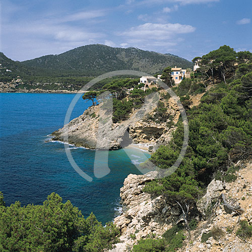 Ostküste, Strand von Canyamel, Canyamel, Mallorca, Balearen, Spa