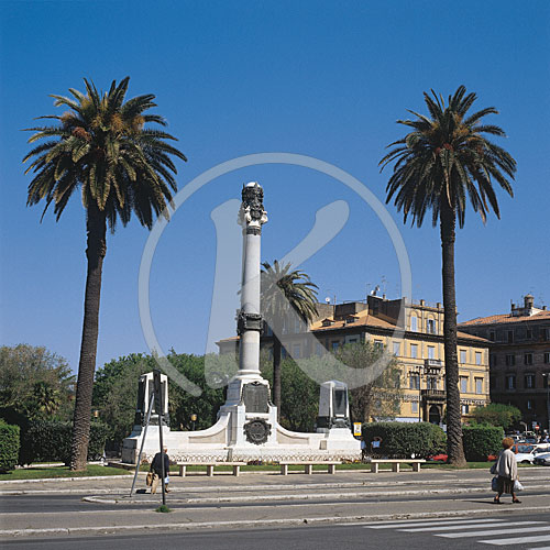 Denkmal in Frascati, Frascati, Latium, Italien