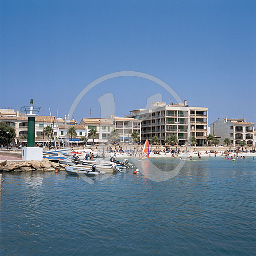 Colonia Saint Jordi, Mallorca, Balearen, Spanien