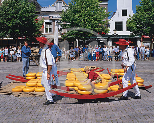 Käsemarkt, Alkmaar, Holland, Niederlande