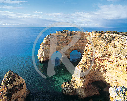 Felsküste, Algarve, Portugal