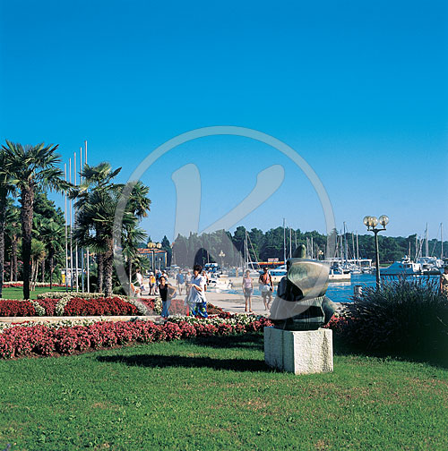 Altstadt, Riva, Porec, Istrien, Kroatien