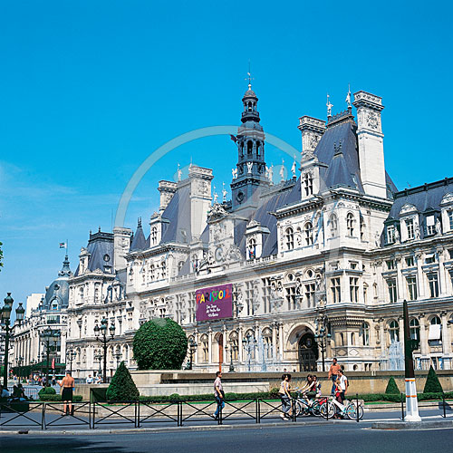 Rathaus, Hôtel de Ville, Paris