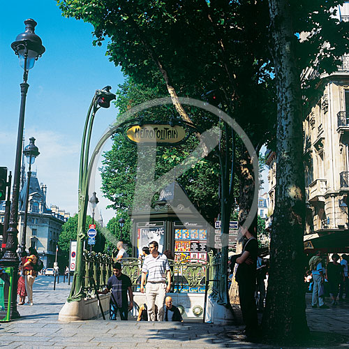 Metrostation, Paris
