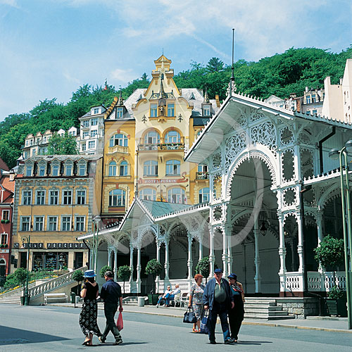 Marktkolonade, Karlsbad, Tschechien