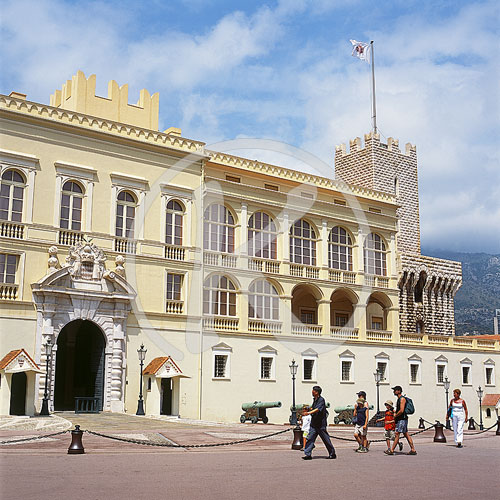 Palais du Prince, Fürstenpalast, Monaco Ville, Monaco