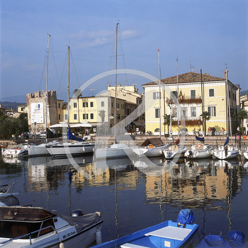 Hafen, Bardolino, Gardasee, Italien