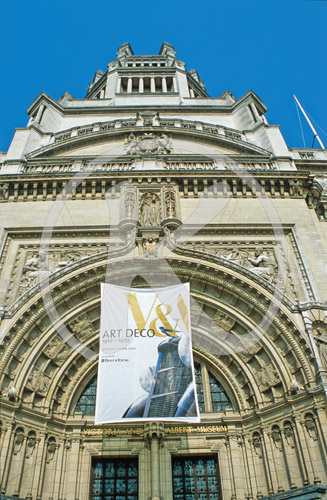 Fassade, Victoria und Albert Museum, London
