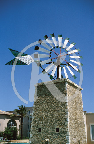 Windmühle, Mallorca, Balearen, Spanien