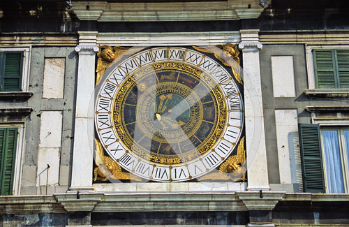 Torre dell'Orologio, Uhrturm, Piazza della Loggia, Brescia
