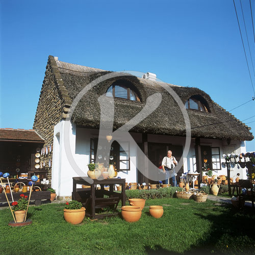 Bauernhaus, Museum, Tihany, Balaton/Plattensee, Ungarn