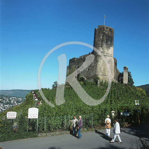 Burgruine Landshut, Bernkastel-Kues, Mosel, Rheinland-Pfalz, Deu