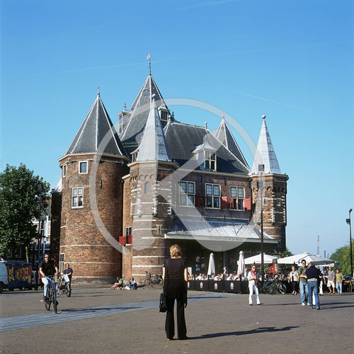Amsterdam, Waagebouw am Niew Markt, Holland, Niederlande