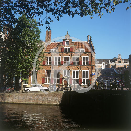Amsterdam, Huis aan de Drie Grachten, Holland, Niederlande