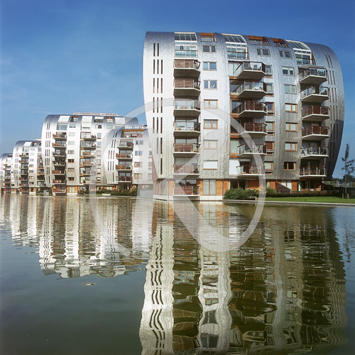 Moderne Architektur, 's-Hertogenbosch, Noord-Brabant, Niederland