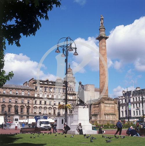 Sir Walter Säule, George Square, Glasgow