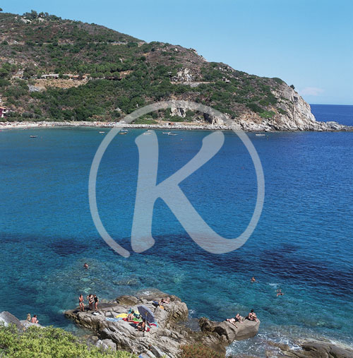 Bucht von Cavoli, Insel Elba, Italien