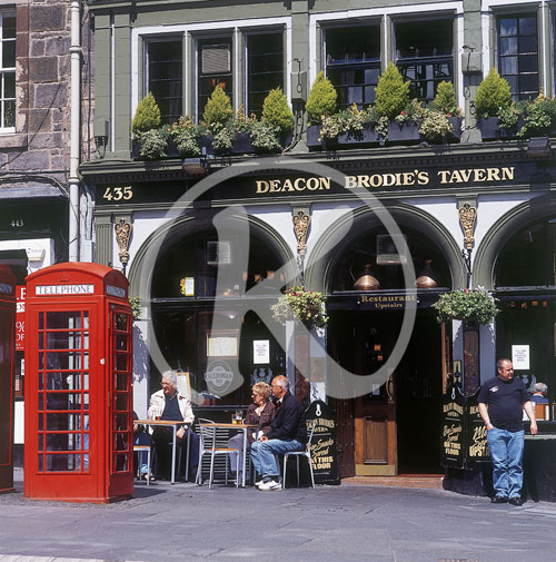 Deacon Brodie's Tavern, Royal Mile, Edinburgh