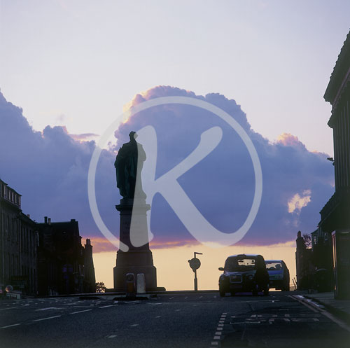 George IV Statue, George Street, New Town, Edinburgh