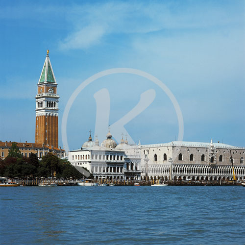 Campanile, Palazzo Ducale, Venedig, Venezia, Venetien, Italien