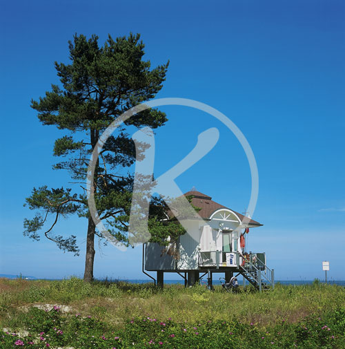 Badewache, Dünen, Seebad Baabe