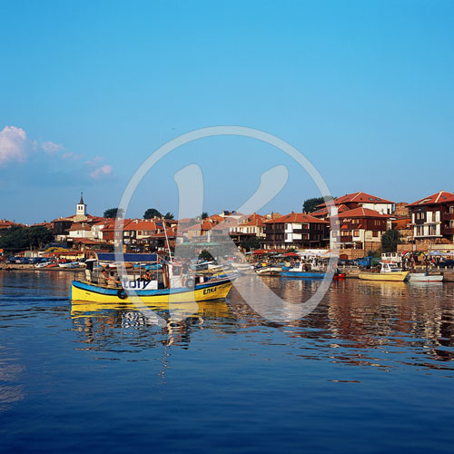Altstadt und Hafen, Nessebar/Nessebur, Schwarzes Meer, Bulgarien