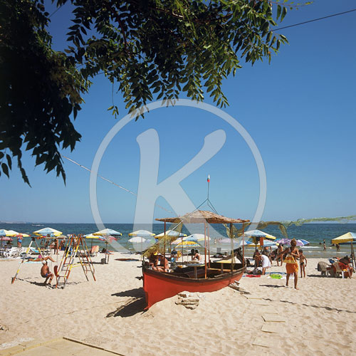 Bulgarien, Strand, Goldstrand/Golden Sands/Zlatni Piasatsi, Schw