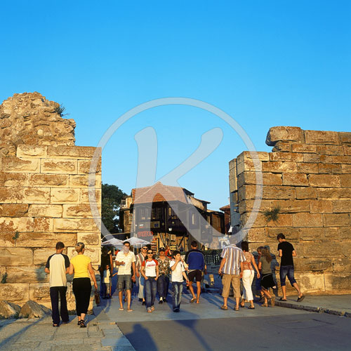 Bulgarien, Altstadt und Hafen, Nessebar/Nessebur, Schwarzes Meer