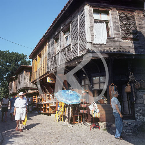 Bulgarien, Schwarzmeerhäuser, Wiedergeburtshäuser, Sosopol/Sozop
