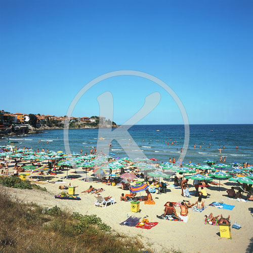 Bulgarien, Strand, Sosopol/Sozopol, Schwarzes Meer