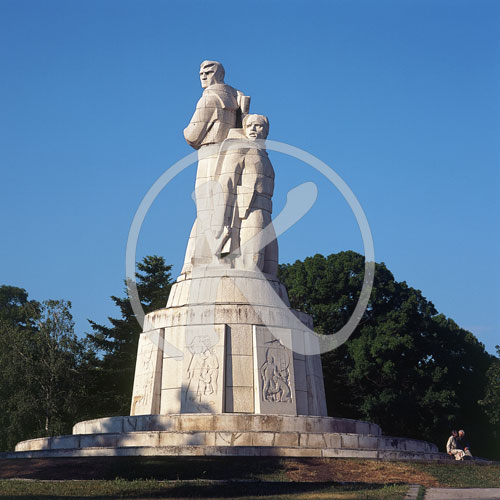Bulgarien, Denkmal im Merrespark, Varna, Schwarzes Meer