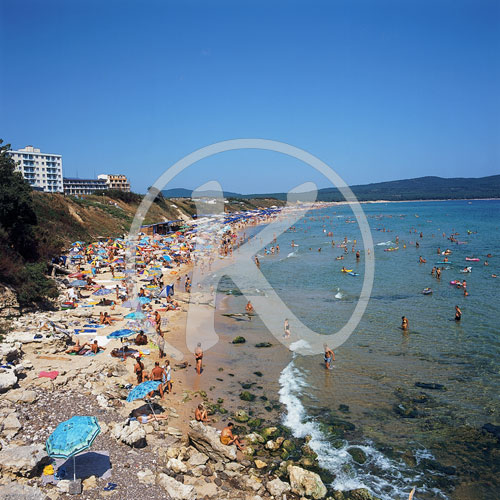 Bulgarien, Strand, Primorsko, Schwarzes Meer