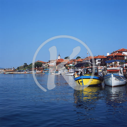 Bulgarien, Altstadt und Hafen, Nessebar/Nessebur, Schwarzes Meer