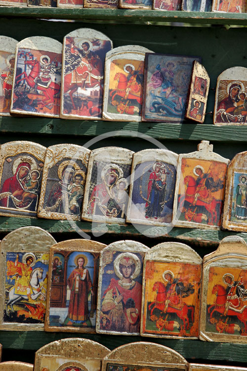 Bulgarien, Heiligenbilder, Souvenirs, Varna, Schwarzes Meer