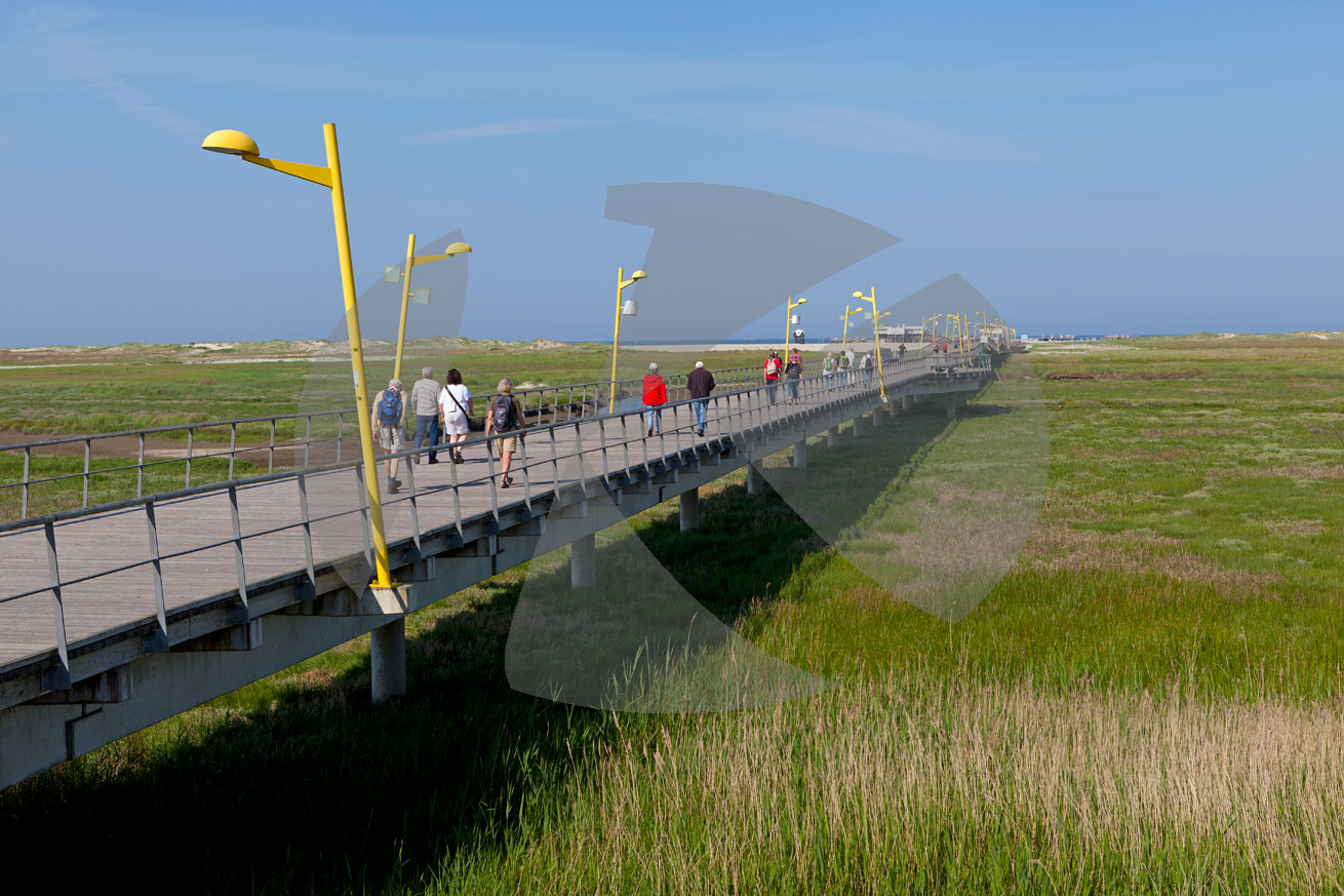 UNESCO Welterbe, Nationalpark, Wattenmeer, Seebrücke, St. Peter
