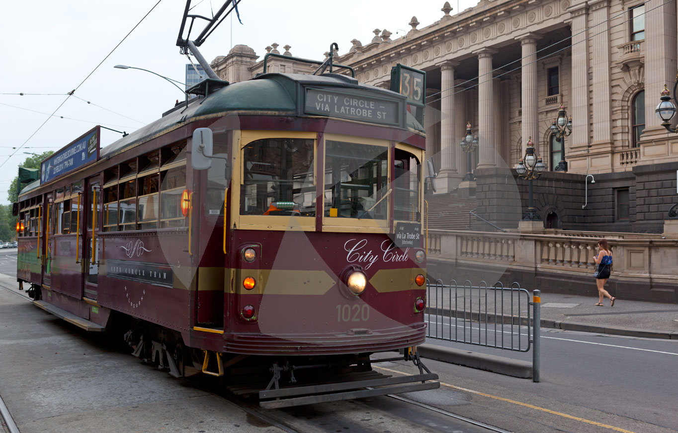 City Circle Tram, Straßenbahn, Melbourne