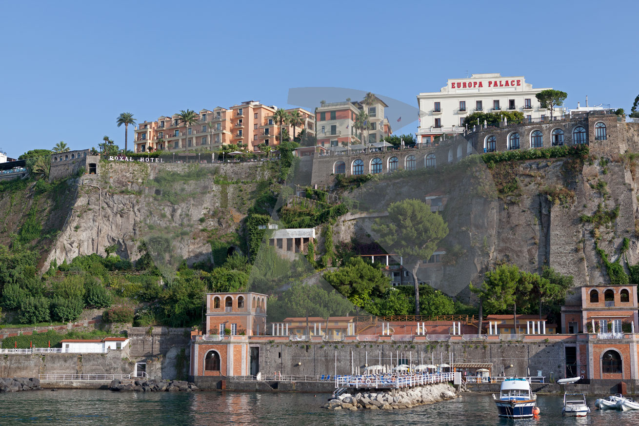 Europa Palace, Marina Piccola, Sorrent, Golf von Neapel