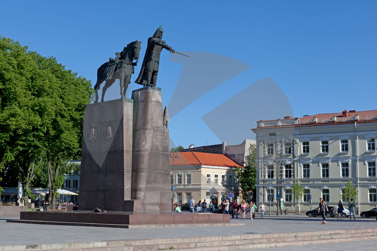 Statue Großfürst Gediminas, Vilnius