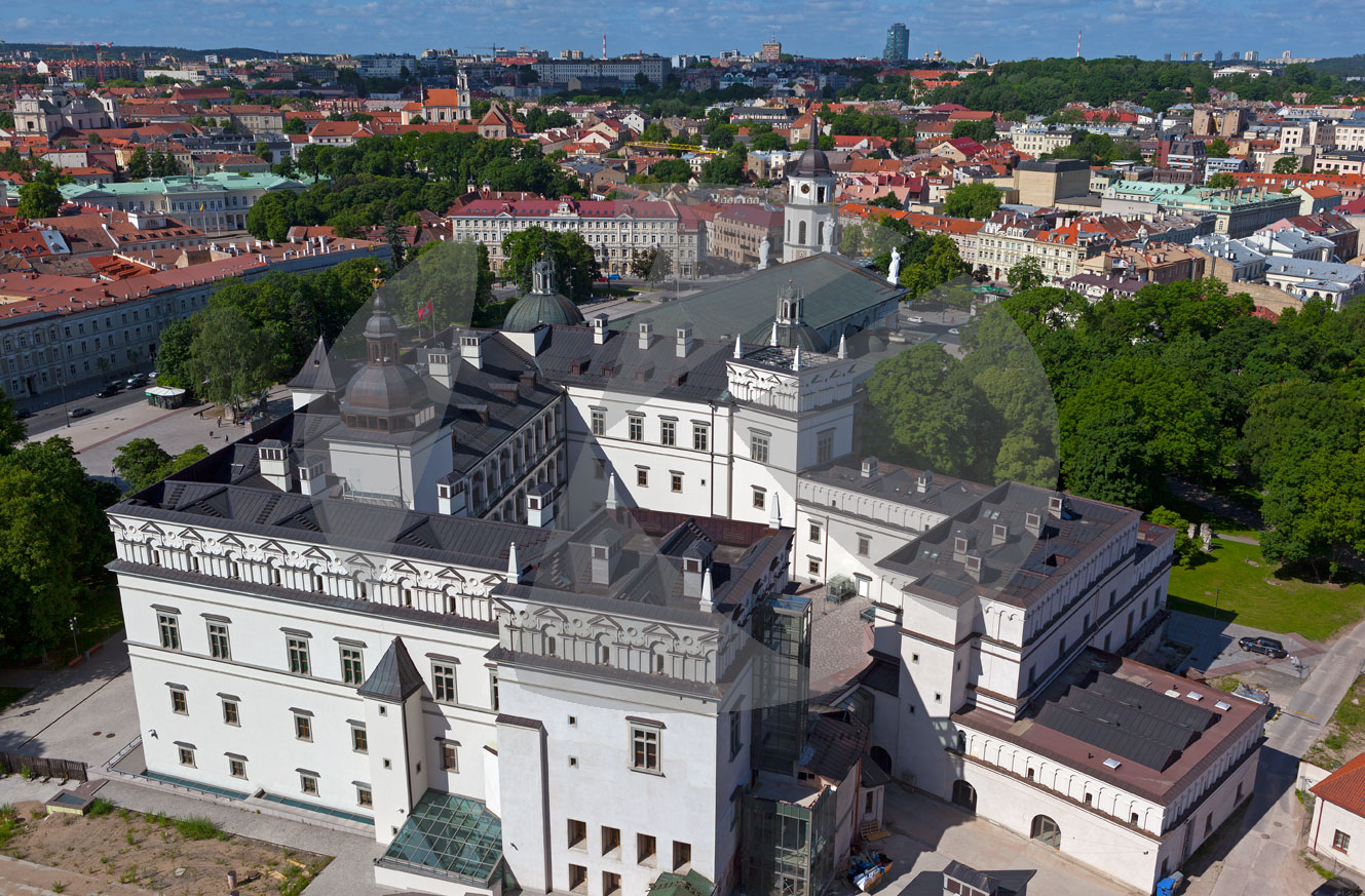 Königspalast und Kathedrale, Vilnius