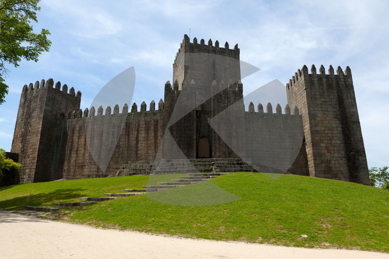 Castelo, romanische Burg, Guimarães